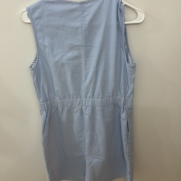 NWT Vineyard Vines Tie Waist Oxford Dress - Picture 6 of 6